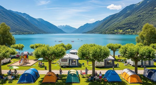 Camping Lac de Serre-Ponçon : la destination idéale pour des vacances en famille